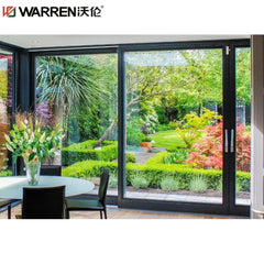 WDMA 96x80 Patio Door 10 Sliding Glass Door Aluminium Sliding Doors Double Glazed Slide