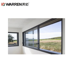 WDMA 3 Sliding Window Glass French Window Sliding Aluminium Sliding Windows With Grill