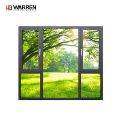 Cheap Replacement Latest Design  Tilt And Turn aluminium Casement Window Aluminum Frame Two Way Open Tilt-Turn