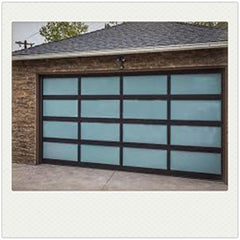 China WDMA Customized aluminum panel storm-proof garage door