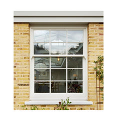 China WDMA Aluminium Frameless Windows Bay Pull Handle Top Hung Sliding Window