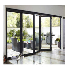 China WDMA Sliding Door Materials Remote Control Open AS2047 Certification Folding Sliding Door