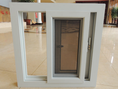 WDMA High Quality Fancy Design UPVC window Sliding pvc window