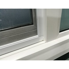 WDMA America Style Customized Vinyl Hurricane Resistance Glass Grill UPVC Sliding Windows For Villa