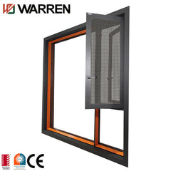 Aluminum clad thermal break double glazed casement windows