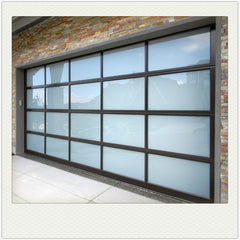 China WDMA Cheap price high quality automatic aluminum glass garage door for sale