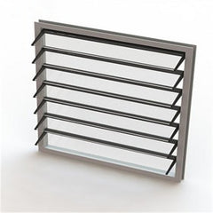 Aluminum Motorized Price Design Screen Movable Louver Window Louvers Aluminium Windows