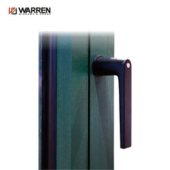 WDMA Aluminum Frame Casement Windows Black Aluminium Casement Windows Aluminium Flush Casement Windows