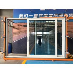 WDMA Aluminum lift-sliding doors fashionable design glass doors American standard thermally broken residential doors