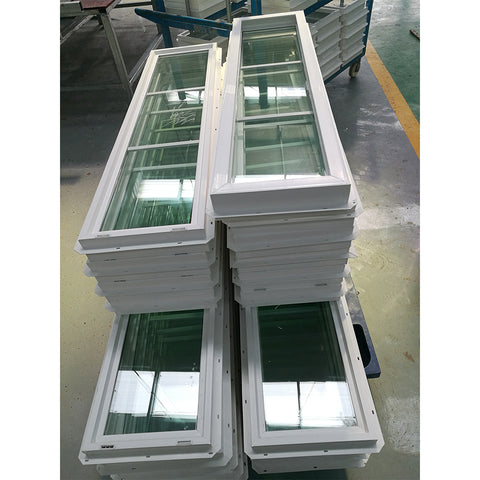 WDMA Double Glazing American Style Decorative Plastic PVC Glass Windows for Homes