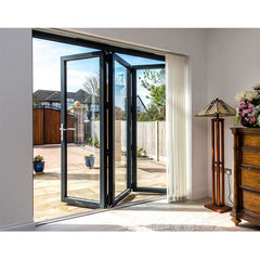 High Quality Aluminium Tempered Glass Sliding Doors Used Exterior French Aluminum Doors