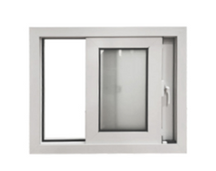 WDMA Simple Style Window Frame Aluminum Sliding Aluminum Window