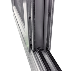 WDMA aluminum sliding double glazed window