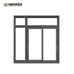 36x96 sliding window patio glass aluminium thermal break sliding home use