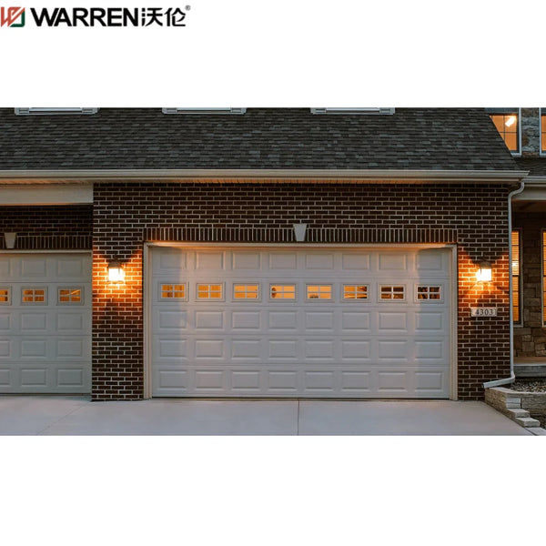 WDMA 4x7 Roll Up Door 9'x 8 Garage Door In Stock 6 Foot Wide Insulated Garage Door Modern