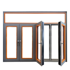 WDMA villa type curtain wall aluminium customized glass awning window