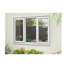 American Style Housing Swing Glass Window Aluminum Frame Hinge Casement Windows with Invisible Screen