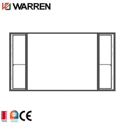 Aluminum thermal break shutter internal casement window