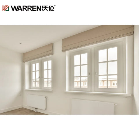 WDMA Black Aluminium Casement Windows Exterior Storm Windows For Casement Windows Glass