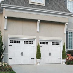 China WDMA Double aluminum glass carriage house garage door