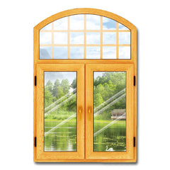 WDMA Factory Price Windproof Heat Transfer Printing Paper Aluminum Frame Casement Window