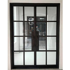 WDMA Latest Simple Iron Door Grill Design Steel Window for Safety