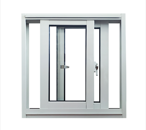 WDMA Modern Cheap Double Glass Sliding Pvc Window And Door Plastic Upvc Window