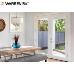 Warren Exterior Door Oval Glass Interior Glass Door 2 Panel Doors French Patio Aluminum Glass Exterior