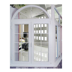 WDMA Double Glazed Glass European Style Customized House PVC Casement Window