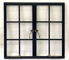 WDMA  Customized size design steel doors interior simple iron window grills steel windows