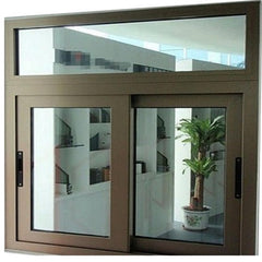 WDMA High Quality Minimalism Border Huge Aluminum Sliding Glass Window For Home