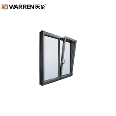 24x12 Tilt And Turn Aluminium Glass White Storefront Window Near Me