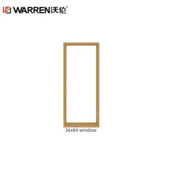 48x84 Window Aluminium Open Window Energy Efficient Double Glazing Window