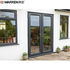 Warren 48 Inch Double Door French 3-0 Interior Door Double Swing Kitchen Doors French Exterior Aluminum