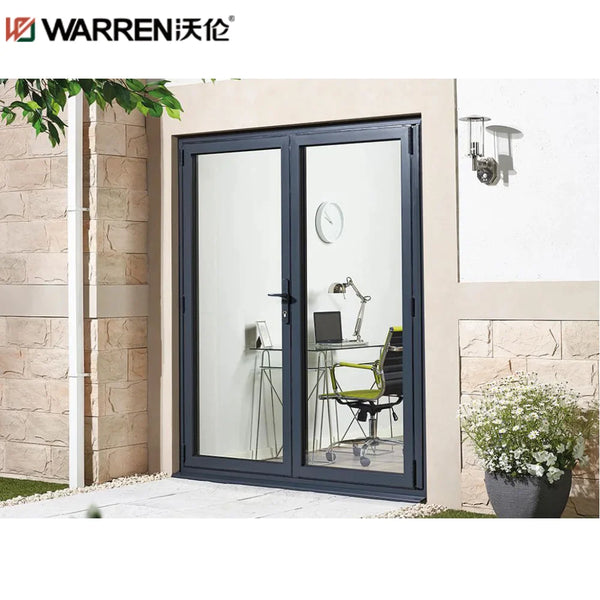 Warren 26 Door French Brown Interior Doors Black Metal French Doors Exterior Double Aluminum