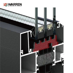 WDMA 12 Window Aluminium Tilt And Turn Windows Double Pane Glass Panels Window Casement Aluminum