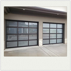 China WDMA Aluminum Electric Modern Roll Up Sliding Sectional Garage Door