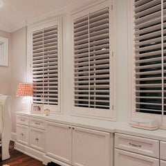 China WDMA shutters window/ pvc platation shutters