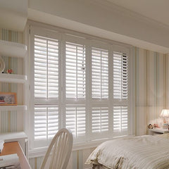 China WDMA shutters window/ pvc platation shutters