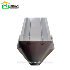 HOTIAN Aluminum window frame details aluminum window extrusion profile aluminum window door