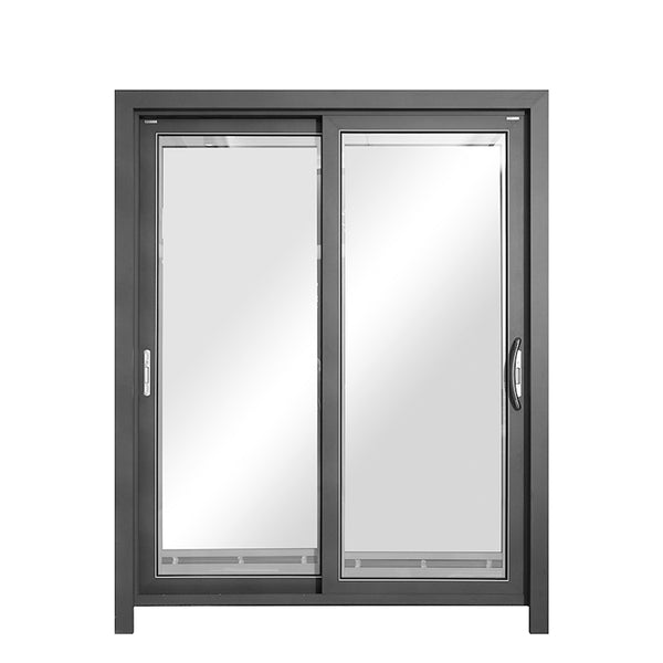 AS2047 Australia Standard D136B white color mount ultimate security metal framed double retractable screen door on China WDMA