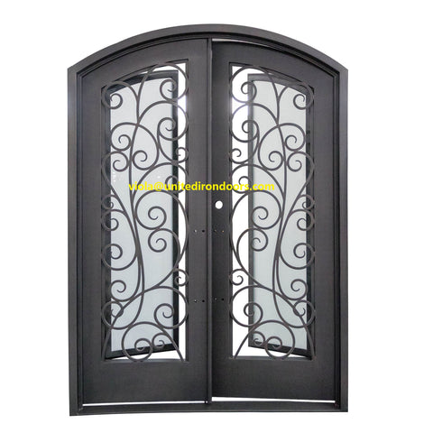 SZ-787 Customized Steel French Door on China WDMA