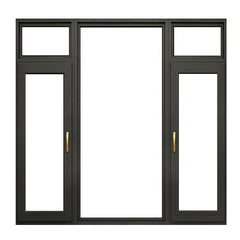 90 Degree Inward Opening Model Thermal Break Aluminum Casement Windows Manufacturer