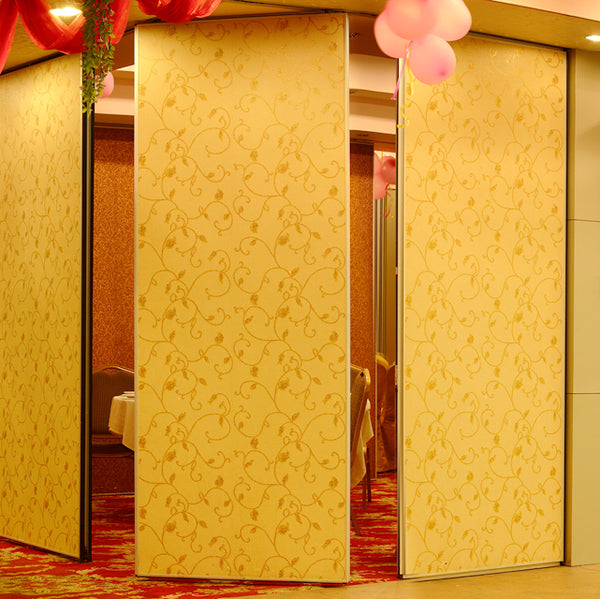 Good Quality Design Decorative Movable Partition Wall Sliding Doors for Art Gallery/Dance Studio on China WDMA