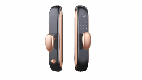 JOYSHARE smart door lock fingerprint High Quality Sliding Door Hook Lock marufucture hotel smart lock china door on China WDMA