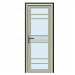 Top aluminum sliding design drawing room internal door with glass on China WDMA