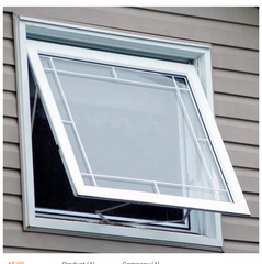 WDMA Hot sale doors and windows pvc interior awning windows in China