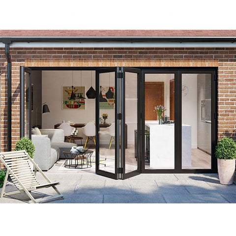 High Quality Aluminium Tempered Glass Sliding Doors Used Exterior French Aluminum Doors