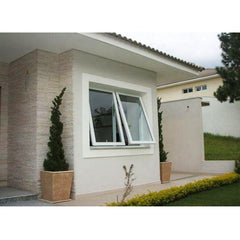 Residential White Aluminium Windows Double Glass Price Retractable Window Awning Aluminium Window Systems