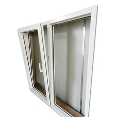 WDMA New Design Customized UPVC Turn Tilt Windows For Villa